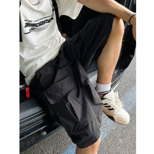 Quần Short Công Sở Xanh Lá Cây Cỡ Lớn Cho Nam Mùa Hè Thể Thao Ngoài Trời Quần Short Năm Điểm Quần Đi Bộ
