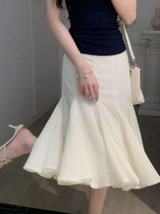 SUHUIQIAN | High Waist Flowy A-Line Skirt