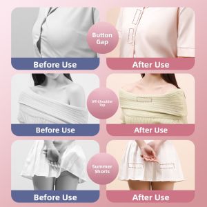 MONLEYTA | Invisible Anti-Light Stickers One Shoulder Dress Strapless Bra Prevent Leakage Slip Resistant Clothing Fixing Pads Universal Size
