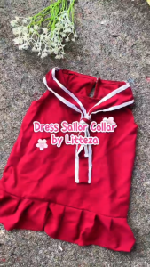 Baju Bayi Perempuan Dress Sailor Collar Lucu & Cantik – Pakaian Bayi Perempuan Fashionable