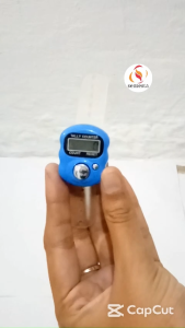 TASBIH DIGITAL MINI - DIPASANG DI JARI - MODEL RING - MENGHITUNG SURVEI - DATA COUNTER