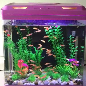 Aquarium Landscape Decoration: Enhancing Your Fish Tank with Aquatic Plastic Silk Flowers