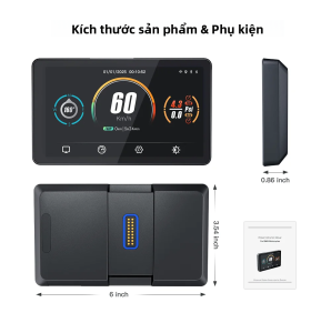 CarPlay Không Dây Cho Xe Máy BMW R1200GS R1250GS R1300GS Màn Hình Điều Hướng Kỹ Thuật Số Di Động Android Auto 6 Inch Chống Nước IPX6