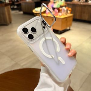 AO.HU | Magnetic iPhone Case Magnetic Support Skin-Feel Sandblasted Simple Luxury