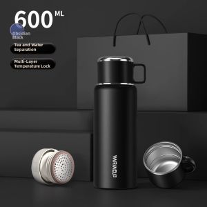 WEIZHIXIANG | Large Capacity Portable Insulated Tea Cup 316 Stainless Steel
