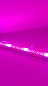 Vimite T8 led Grow Light bulbs 18W 60CM 96LED 220V plant alarm Light helps keep your plants safe and fast power cord 220V1.8 m for 1/PCS