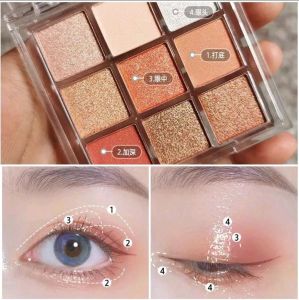 Korean Eyeshadow Pallete DIKALU COCO Venus Eyeshadow Murah Matte Eyeshadow Sunset