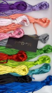 Dây tim chất dù bóng 3mm . Dùng làm handmade thắc vòng đeo tay ...