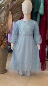 maxi tasia kids 3-11 tahun / gamis brokat anak perempuan / dress brokat anak perempuan / gaun pesta anak perempuan / gaun kodangan / maxi tilemutiara anak perempuan