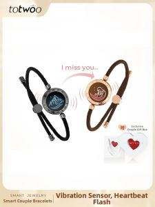 Smart Interactive Couples Bracelet Vibration Sensing