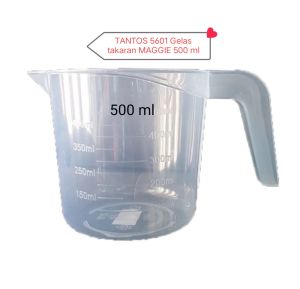 TANTOS 5601 Gelas ukur takaran MAGGIE 500 ml gelas plastik volume ukur