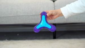 [GiGwi] Multi-Sounds Bone - Interactive Chew Toy For Dogs With 3 Different Squeakers | Good For Teeth Cleaning To Maintain Oral Hygiene | For Fetch & Chewing