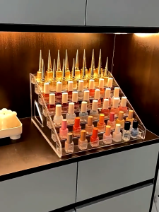 🔥 3/4/5/6/7 Layer Cosmetics Storage Organizer Lipstick Organizer Nail Perfume Oils Display Stand Shelf