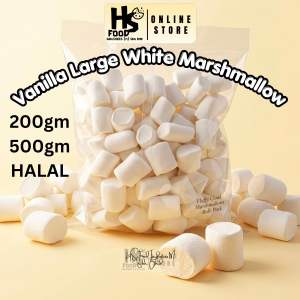 Marshmallow 棉花糖 零食 Marshmallow Halal Mashmallow Bunga Flower Vanilla Strawberry Twist Swirl 200g 500g