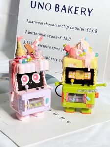 Yes Brick Ice Cream Machine Building Blocks Bricks Cute Assemble Toys Gifts Children Blok Pembinaan