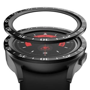 HOT Metal Bezel Ring For Samsung Galaxy Watch 6 Classic 47mm 43/46/42mm Time/Speed Scale Protective Cover Watch 6/5/4 40mm 44mm