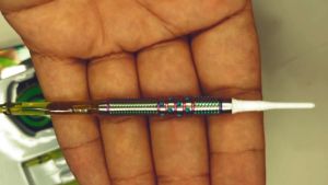 ONE80 SOFT TIP DART - 18G/20G CITRINE CHAMELEON VHD 90% TUNGSTEN SOFT DARTS (ARROW DART LEMBUT)