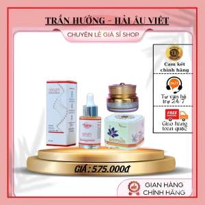 [ MẪU MỚI LUXURY ] Combo kem saffron nhụy hoa nghệ tây LUXURY hổ trợ da nám tàn nhang. lão hóa da.kem nám to
