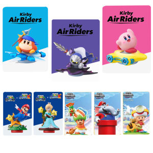 Bandai | Kirby Air Riders Series Bandana Waddle Dee & Winged Star Kirby card Warp Star Kirby card Meta Knight & Shadow Star Kirby card