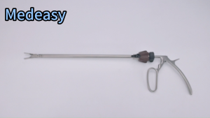 Laparoscopic Ligating Clip Applier for Brown Polymer Ligating Clips laparoscopic instruments with bendable forceps