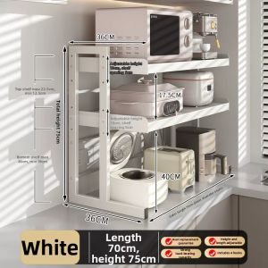 DOOPO | Multi-functional Microwave Oven and Rice Cooker Kitchen Organizer