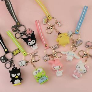 Cute Cartoon KT Series Keychain Doll Bag Pendant Claw Phone Gift Activity New Drop Glue Design Plush Toy for Adults Universal