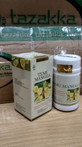 TAZAKKA Ekstrak Kapsul Temu Mangga Original Isi 60 Capsule Pil Obat Kanker Jamu Herbal Antioksidan