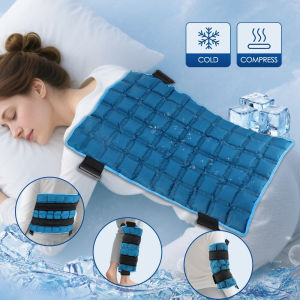58*35cm Self-absorbing Water Knee Brace Pad Ice Packs Physiotherapy Hot & Ice Compress Heated Knee Leg Neck Shoulder Hip Wrap