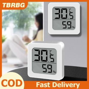 TBRBG Multifunction ElectronicTemperature Large LCD Screen Humidity Table Clock Automatic Monitoring Desk Clock