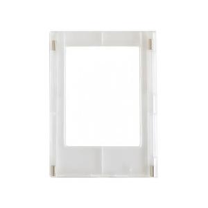 1/5Pc Refrigerator Magnet 3-inch Minimalist Photo Frame Transparent Acrylic Photo Card Display Refrigerator Decoration【SMQ】