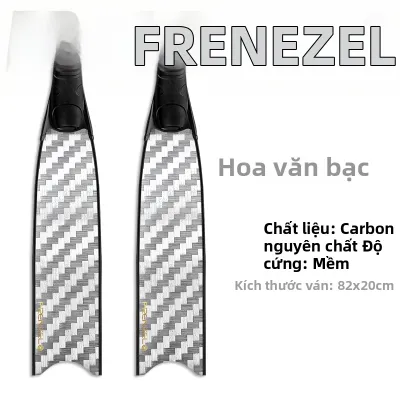 FRENZEL | Chân vịt lặn tự do FRENZE (trái/phải) nam/nữ carbon nguyên chất vây dài