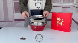 [HCM]BỘ 3 MÓN INOX  Gồm Thau Rổ Vỉ  BÀO HOA QUẢ Bộ Dụng Cụ Làm Bếp - Bộ Inox 3 Món Tiện Lợi Sơ Chế Rau Củ Qua.