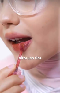 Wardah Airbrush Lip Tint Soft Blur Finish Longlasting Lightweight Hydrates Tahan Lama Lip Stain Matte Make Up