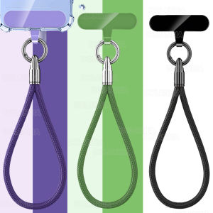 Creative Bullet Modeing Mobile Phone Lanyard Chain Universal Short Rope Wrist Strap Metal Buckle Anti loss Lanyard 6mm Hand Rope