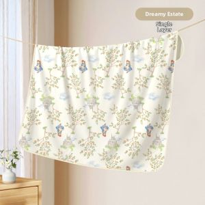CAIYINGFANG | Newborn Pure Cotton Thick Blanket