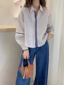 AIYITI | Elegant and Striking Long Sleeve Striped Shirt