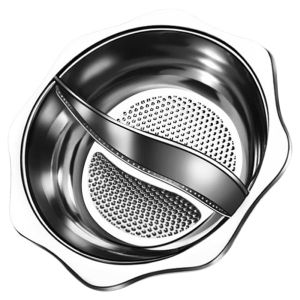 Thickened Stainless Steel Yangyang Pot Hotpot Kitchen Cooking Utensils Electric Induction Cooker Special Home Use Soup Pot