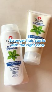 Human Nature Strengthening Natural Shampoo | Hairfall and Breakage Control for Weak Brittle hair (No Harmful Chemicals)