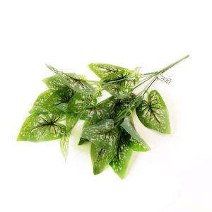 Daun Keladi AL08 Hiasan Artificial Tanaman Plastik Dekorasi Rumah Kafe Kantor