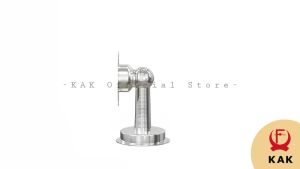 KAK Stainless Steel Magnetic Doorstop Non-Punch Wind-Proof Door Stopper Wall Mounted Floor Mounted Door Holder Door Hardware