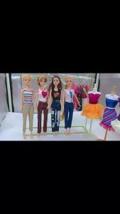 61pcs Dolls Clothes  Accessories =3 Wedding Gowns+12 Dress+2 Tops&pants+2 Swimsuit +42 Accessories for 30cm Doll Christmas Gift
