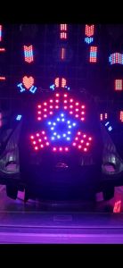 Lampu setoplam Running mio M3/mio z/ mio smotif bintang dengan 8 mode kedipan otomatis free lem bakarlampu rem Motor