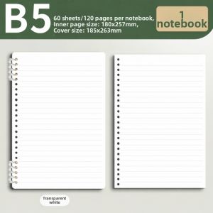BAIZHI | Smooth Comfortable Ins Style Spiral Notebook for Students