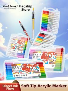Touch mark | Anti-bleed Layer-friendly Water-washable Soft Tip Markers