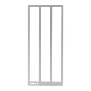 Stainless Steel Diamond Painting Ruler LightWeight Small Diamond Art Ruler Diamond Mesh Dot Drill Alignment Art Tool