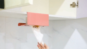 [SG Stock] Household & Office Under Cabinet Paper Towel Holder
