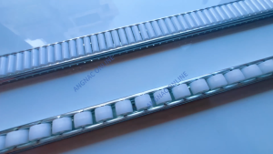 ABS Wheels Roller Track - Galvanized Steel Frame Flow Rail for Warehouse Storage Production Line Gravity Conveyor System