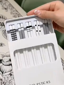 Hộp 5 Đôi Đũa Gốm Sứ Nhật Bản Cao Cấp – Kháng Khuẩn Chống Trượt Chống Nấm Mốc Chịu Nhiệt 230°C