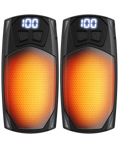 Rechargeable Hand Warmers 2 Blocks 3000mAh Each Fast Heating Portable Electric Pocket Heater for Women Men for Outdoor Camping