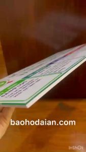 Biển báo vệ sinh 5S chất liệu fomex siêu nhẹ KT30x50cm